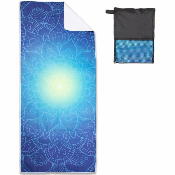 Monarch Brands Mandala Beach Towel - Blue PNP-BT-MAND3070-BL